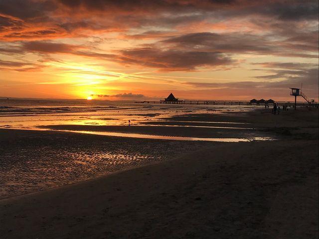 Sonnenaufgang im Herbst