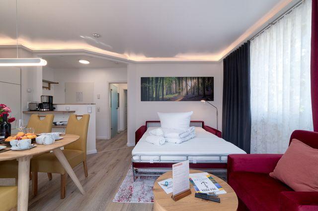 Wohnzimmer als Schlafmöglichkeit