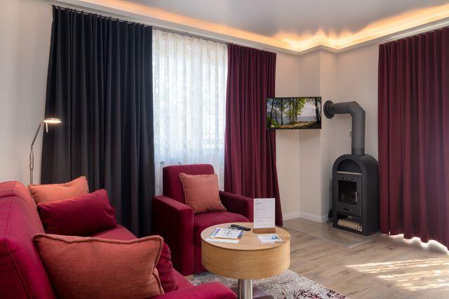 Wohnbereich mit Kamin