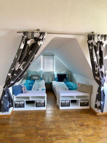 Schlafzimmer 3 im OG (kindgerecht eingerichtet)