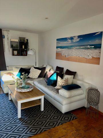 Wohnzimmer mit Schlafsofas