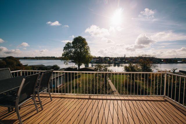 Ferienwohnung 1 Blick vom Balkon