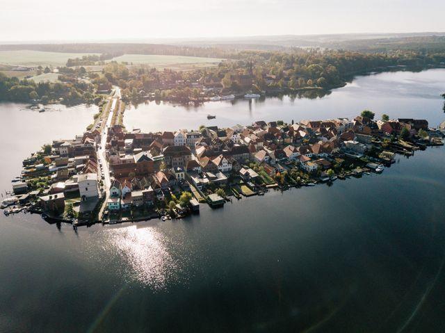 Drohne Inselstadt Malchow