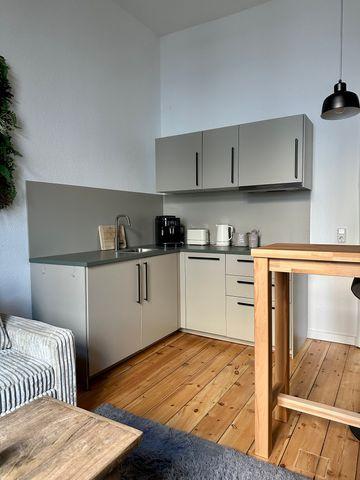 Wohnbereich mit Küchenzeile