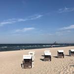 Strandkörbe der Villa Achterkerke
