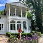 Risalit mit Loggia im OG (Fewo I) und Wintergarten im EG (Fewo III)