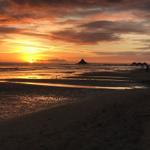 Sonnenaufgang im Herbst