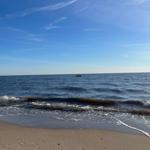 Ostsee mit Fischerboot
