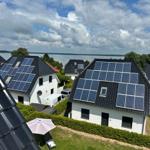 Blick vom Haus auf den See