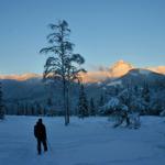 Winter unterm Wendelstein am Klarerhof
