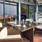 Möblierte Dachterrasse