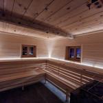 Gemeinschaftssauna in der Hütte