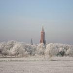 Kloster im Winter
