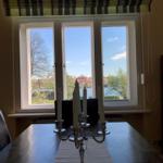 Ausblick vom Esstisch