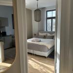 Schlafzimmer mit Doppelbett