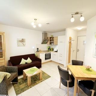 F: Haus Meeresblick A 1.24 Ostseegold/A 2.28 Ostseesilber - Haus Meeresblick A 1.24 Ostseegold mit Balkon - Baabe