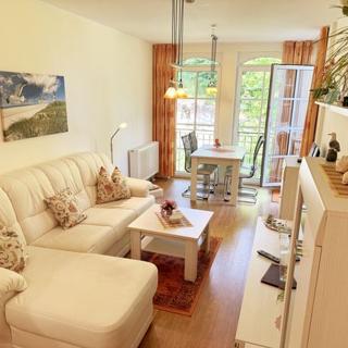F: Haus Meeresblick A 1.21 Strandoase/A 1.22 Strandperle - Haus Meeresblick A 1.21 Strandoase mit Balkon - Baabe