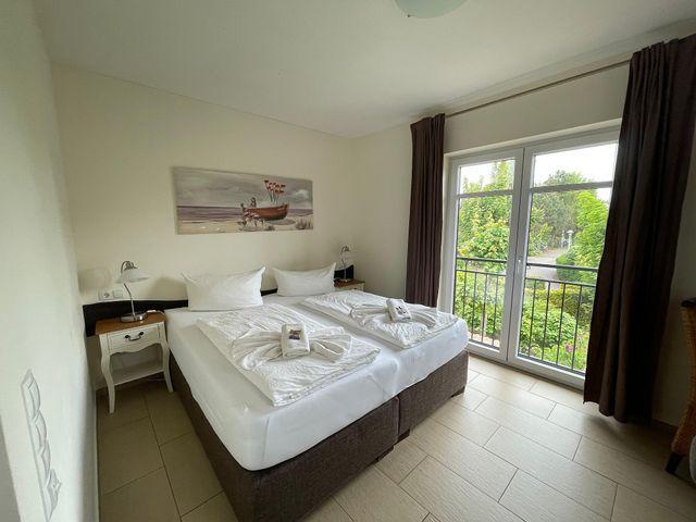 Usedom Bike-Hotel Max & Anna - Doppelzimmer frz. Balkon
