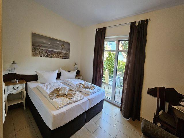 Usedom Bike-Hotel Max & Anna - Doppelzimmer Terrasse