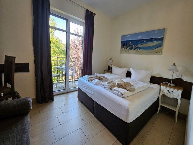 Usedom Bike-Hotel Max & Anna - Doppelzimmer Balkon