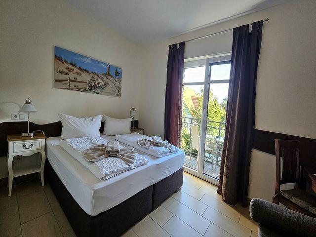 Usedom Bike-Hotel Max & Anna - Doppelzimmer Balkon